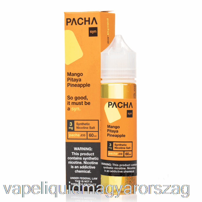 Mangó Pitaya Ananász - Pachamama - 60 Ml 0 Mg Vape E Cigi